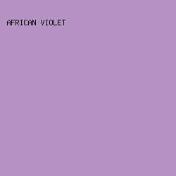 B693C4 - African Violet color image preview