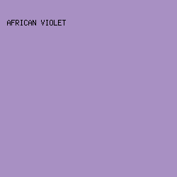 a890c3 - African Violet color image preview