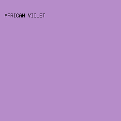 b68cc9 - African Violet color image preview