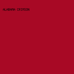 A80925 - Alabama Crimson color image preview