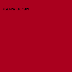 AA001E - Alabama Crimson color image preview