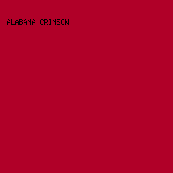 B00028 - Alabama Crimson color image preview