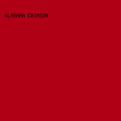 af0016 - Alabama Crimson color image preview