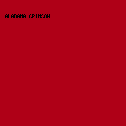 af0017 - Alabama Crimson color image preview