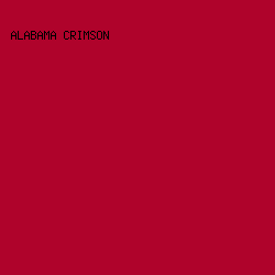 af032b - Alabama Crimson color image preview