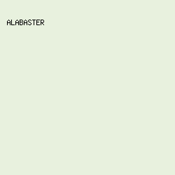 e8f1de - Alabaster color image preview