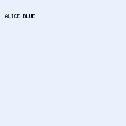 E9F1FC - Alice Blue color image preview