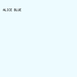 edfbff - Alice Blue color image preview