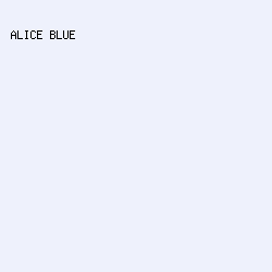 eef1fc - Alice Blue color image preview