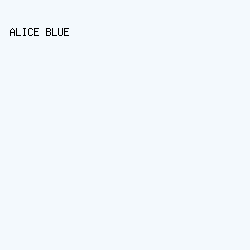 f3f9fd - Alice Blue color image preview