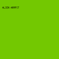 73C801 - Alien Armpit color image preview