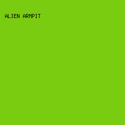 79CC10 - Alien Armpit color image preview