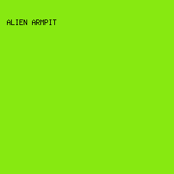 87e911 - Alien Armpit color image preview
