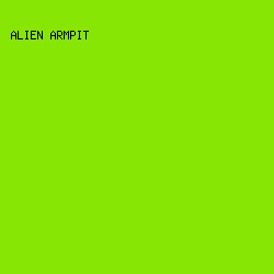88E605 - Alien Armpit color image preview