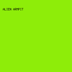 8EED09 - Alien Armpit color image preview