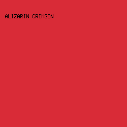 D92B37 - Alizarin Crimson color image preview
