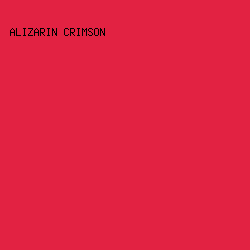 E22242 - Alizarin Crimson color image preview