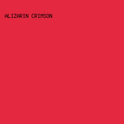 E4283F - Alizarin Crimson color image preview