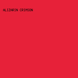 E72139 - Alizarin Crimson color image preview