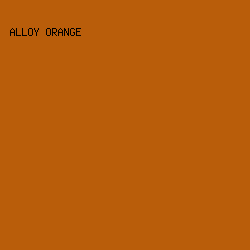 B95D0A - Alloy Orange color image preview
