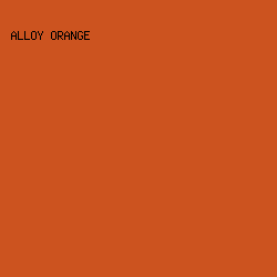 cc531f - Alloy Orange color image preview