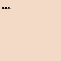 F2DAC7 - Almond color image preview