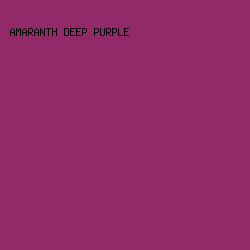 922a6a - Amaranth Deep Purple color image preview