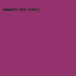 94326D - Amaranth Deep Purple color image preview