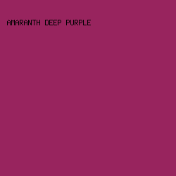 98245e - Amaranth Deep Purple color image preview