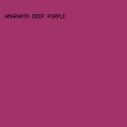 a13368 - Amaranth Deep Purple color image preview