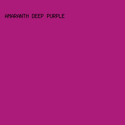 ac1b7a - Amaranth Deep Purple color image preview