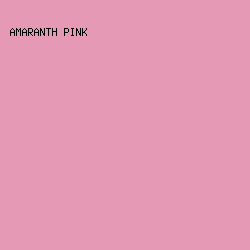 e699b5 - Amaranth Pink color image preview