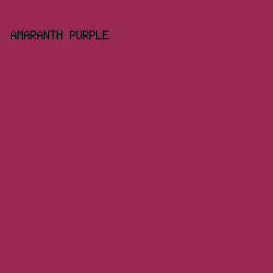 9A2854 - Amaranth Purple color image preview