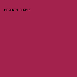 A3224D - Amaranth Purple color image preview
