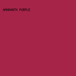 A52448 - Amaranth Purple color image preview