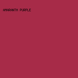 A72B48 - Amaranth Purple color image preview
