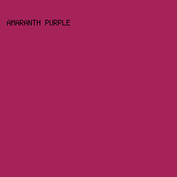 a62359 - Amaranth Purple color image preview
