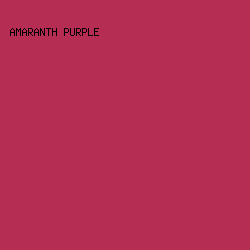 b52d53 - Amaranth Purple color image preview