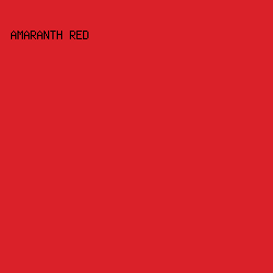 da2129 - Amaranth Red color image preview