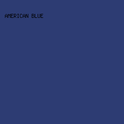 2D3C73 - American Blue color image preview