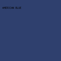 2F406E - American Blue color image preview