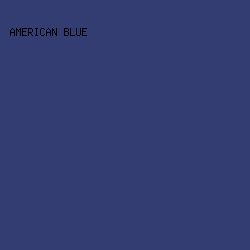 343D71 - American Blue color image preview