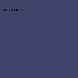 3D4369 - American Blue color image preview