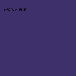 3E316B - American Blue color image preview