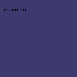 3E3A70 - American Blue color image preview