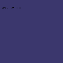 3b376d - American Blue color image preview