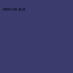 3b3b6d - American Blue color image preview