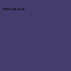 453C6E - American Blue color image preview