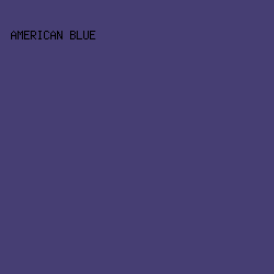 463E73 - American Blue color image preview