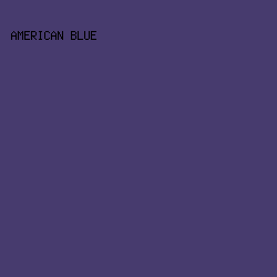 473B6E - American Blue color image preview